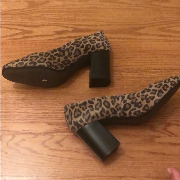 Marroqui Sanchez Leopard print Block Heels - Picture 6 of 8